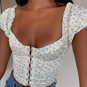 Allyson Top Floral